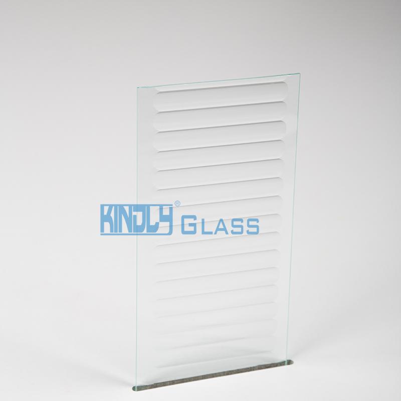 Clear Tempered Moru Patterned Glass